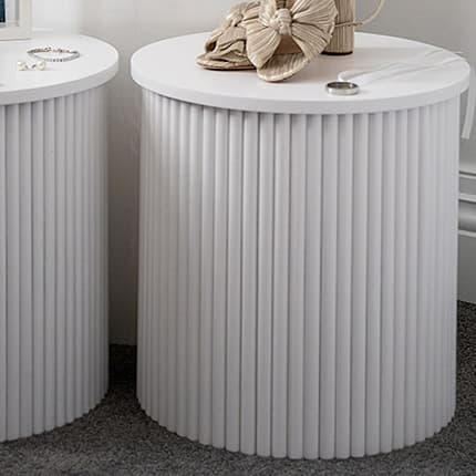 Ripple plinth close-up